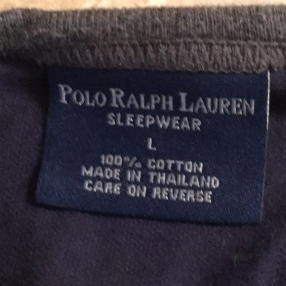 Ralph Lauren Polo Sleepwear Tee Shirt - Picture 3 of 4
